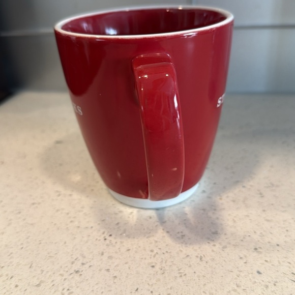 Starbucks red ceramic Coffee Mug - Picture 5 of 7